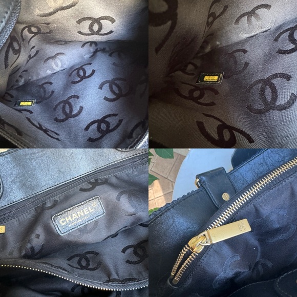 SOLD Chanel Raffia Chain Tote - Picture 13 of 13